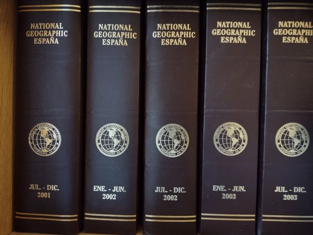colección Nathional geographic oct 97 a dic 2003