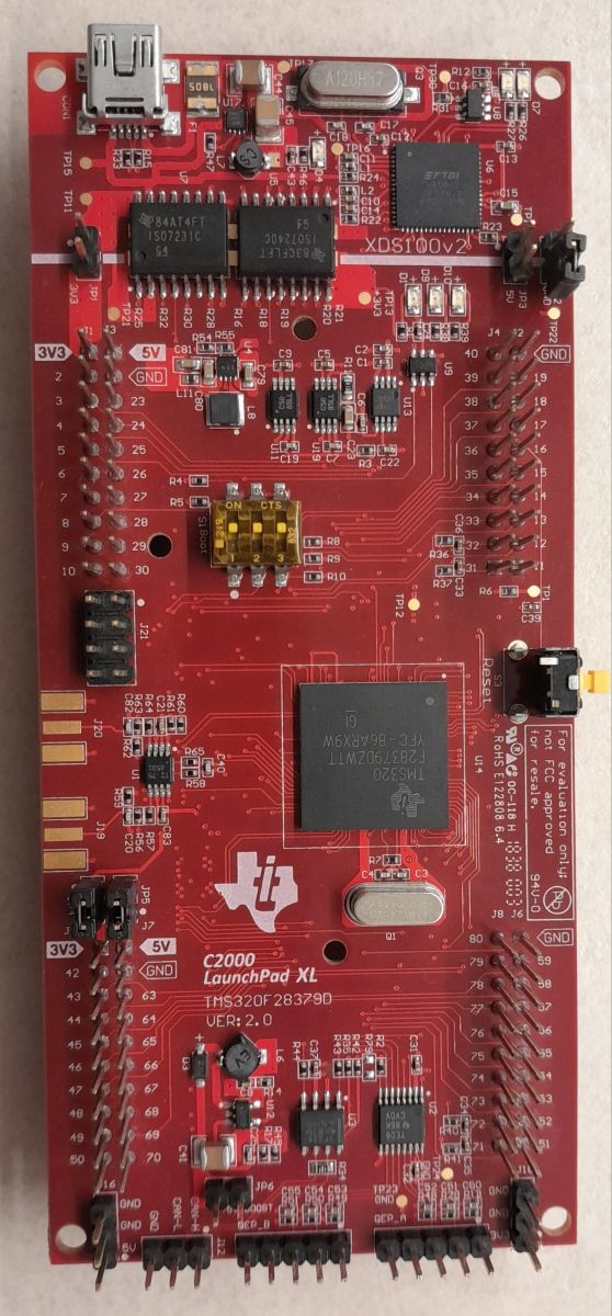 Scheda microprocessore Texas Instrument
