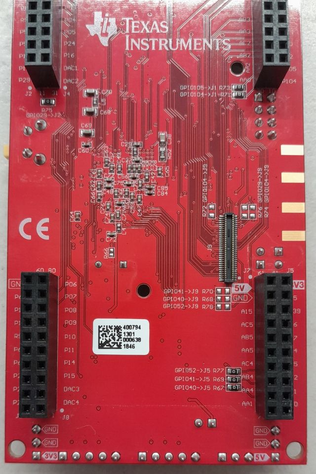 Scheda microprocessore Texas Instrument