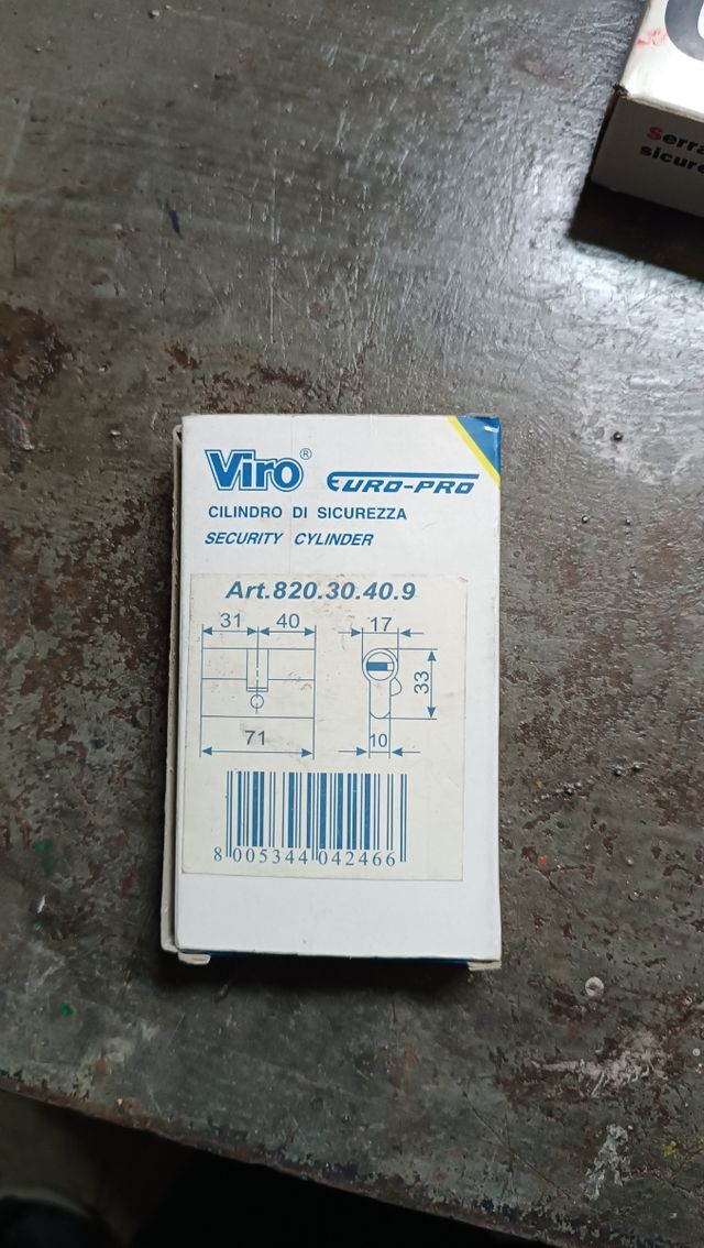 Serratura elettrica ISEO 783802302 con cilindretto