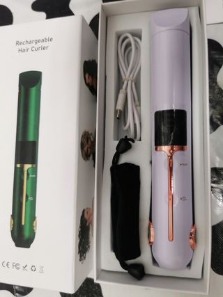 plancha rizador de pelo inalámbrico