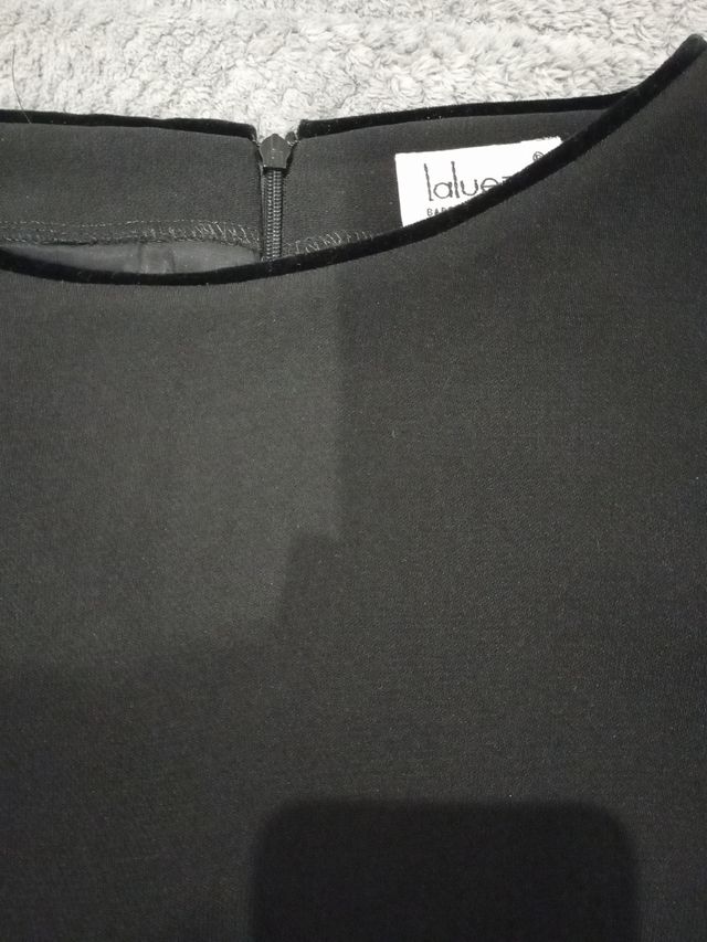 vestido negro formal