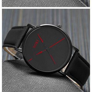 reloj de cuarzo con 4 piezas de juego de pulsera