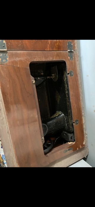 Máquina coser singer con mueble