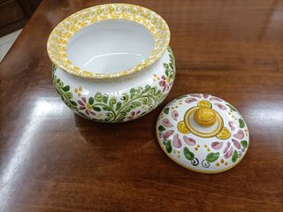 Porta biscotti in ceramica