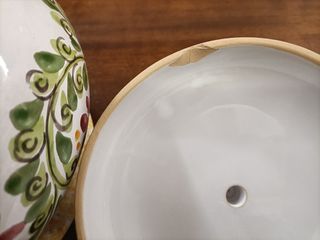 Porta biscotti in ceramica