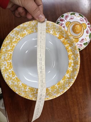 Porta biscotti in ceramica