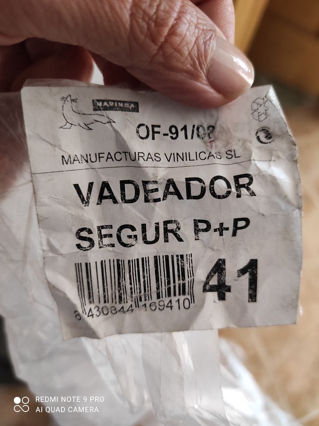 Botas de vadeador N 41 foca