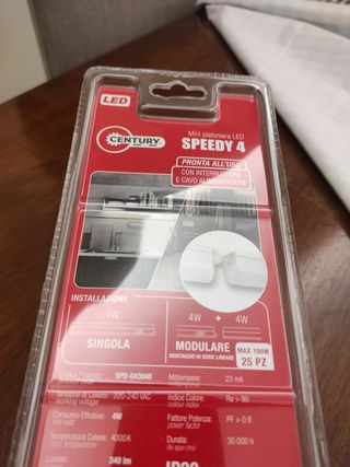 Century speedy mini plafoniera led