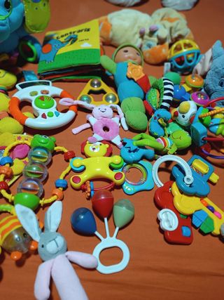 LOTE JUGUETES BEBE+JUGUETE BAÑO