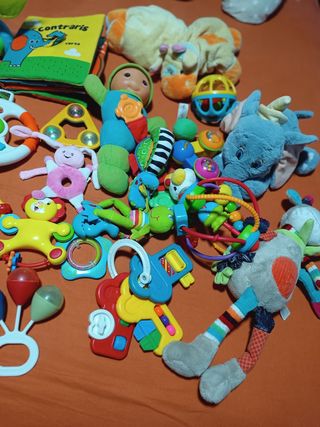 LOTE JUGUETES BEBE+JUGUETE BAÑO