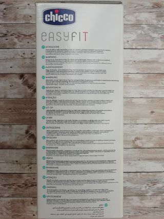 Mochila portabebés CHICCO EASY FIT, de 0-9 kg.