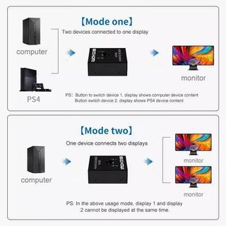 switches HDMI 4k bidireccional NUEVOS
