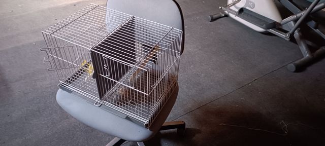 jaula doble de cría