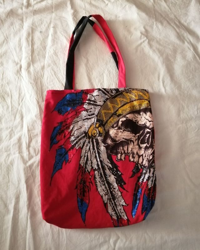 Bolso calavera indio