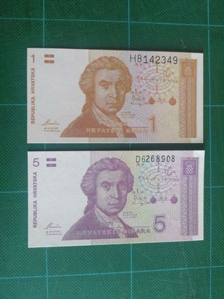 Billetes de Croacia