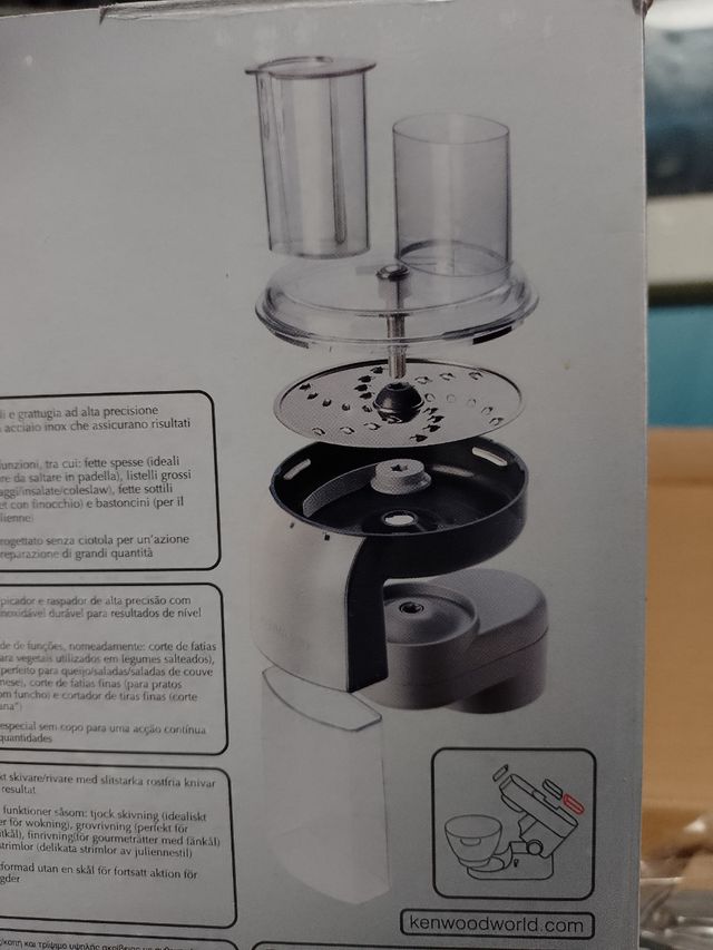 Kenwood sminuzzatore/affettatore pro AT340