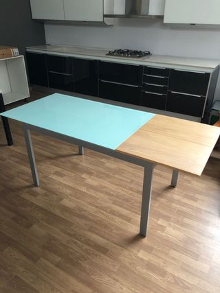 Mesa de cristal para cocina o salon!! Oferta!!