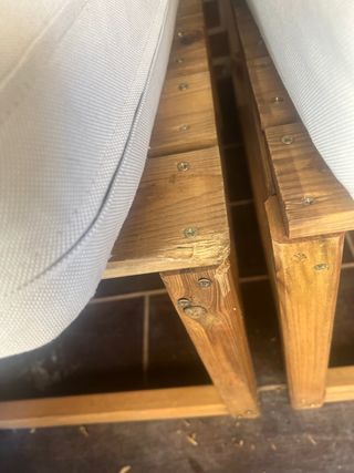 Sillones rinconera jardín 60*60 , alto 36 .