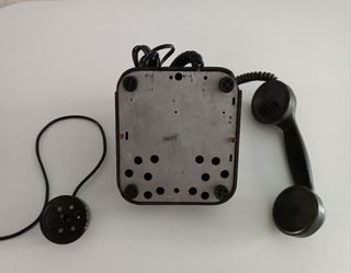teléfono antiguo baquelita años 50