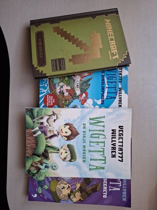 Pack Libros Wigetta y Guia Básica de Minecraft