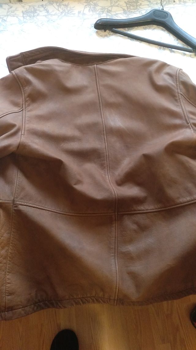 Chaqueta abrigo piel 100% Massimo Dutti