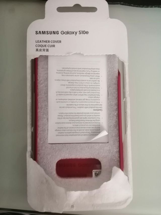 Custodia per Samsung Galaxy S10e - Rossa