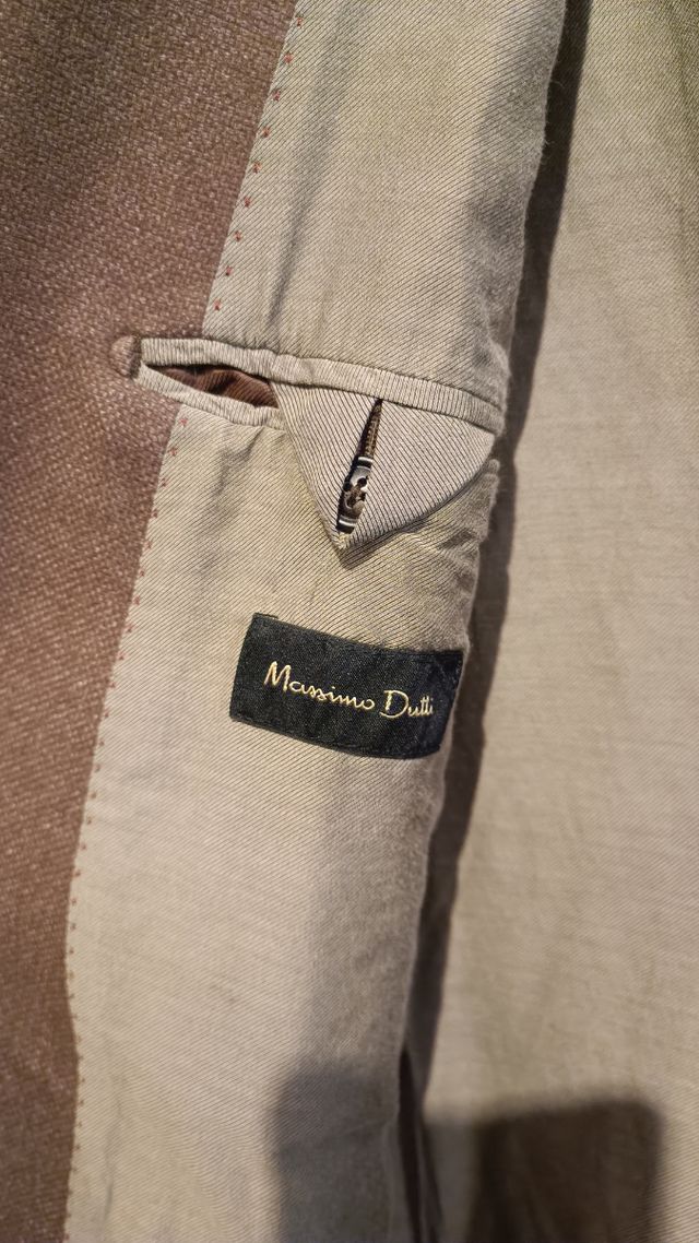 Americana Massimo Dutti talla 56