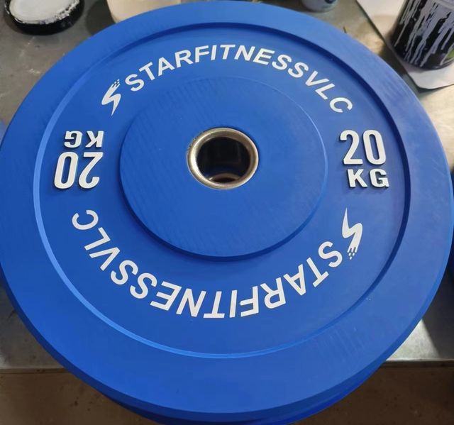 Pack Bumpers Olímpicos Colores + Barra