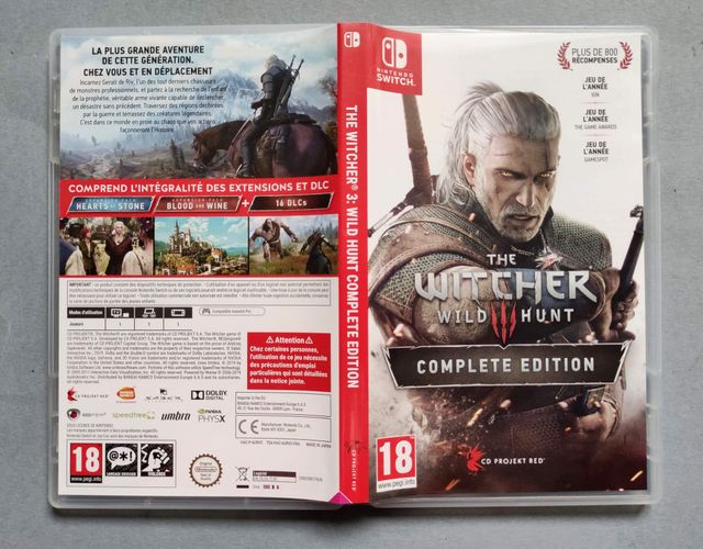 Switch The Witcher III Complete Edition