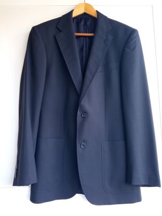 Blazer caballero azul marino
