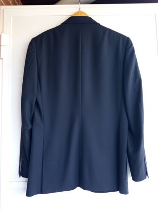 Blazer caballero azul marino