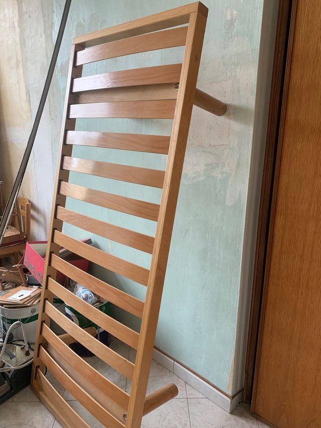 Doga singola totalmente in legno, come nuova