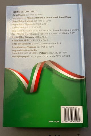 Guia Montenegro Numismatica Italia 2021