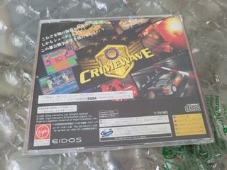 Crime Wave Sega Saturn Japones Completo Obi