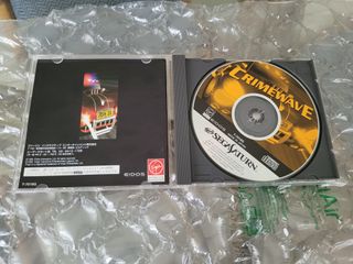Crime Wave Sega Saturn Japones Completo Obi