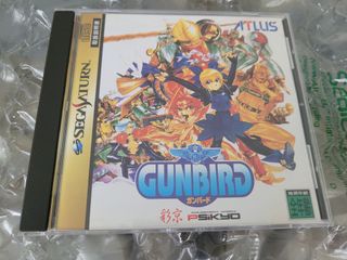Gunbird Sega Saturn Japanese Completo Obi