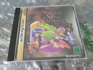 Sword and Sorcery Sega Saturn Japones Completo Obi
