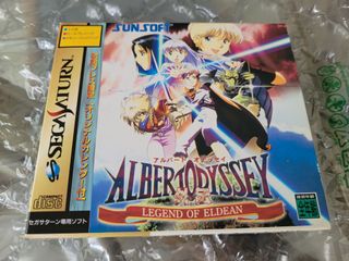 Albert Odyssey Sega Saturn Japones Completo 