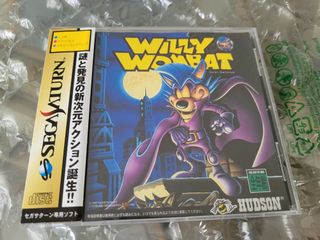 Willy Wombat Sega Saturn Japones Completo Obi