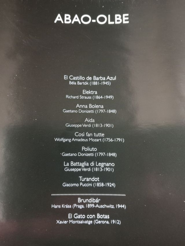 56 Temporada de Ópera ABAO