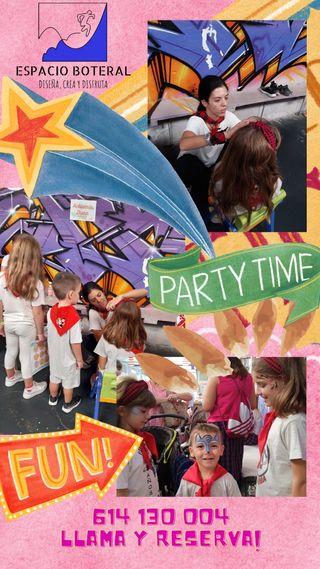 Animaciones, pintacaras y globoflexia para eventos