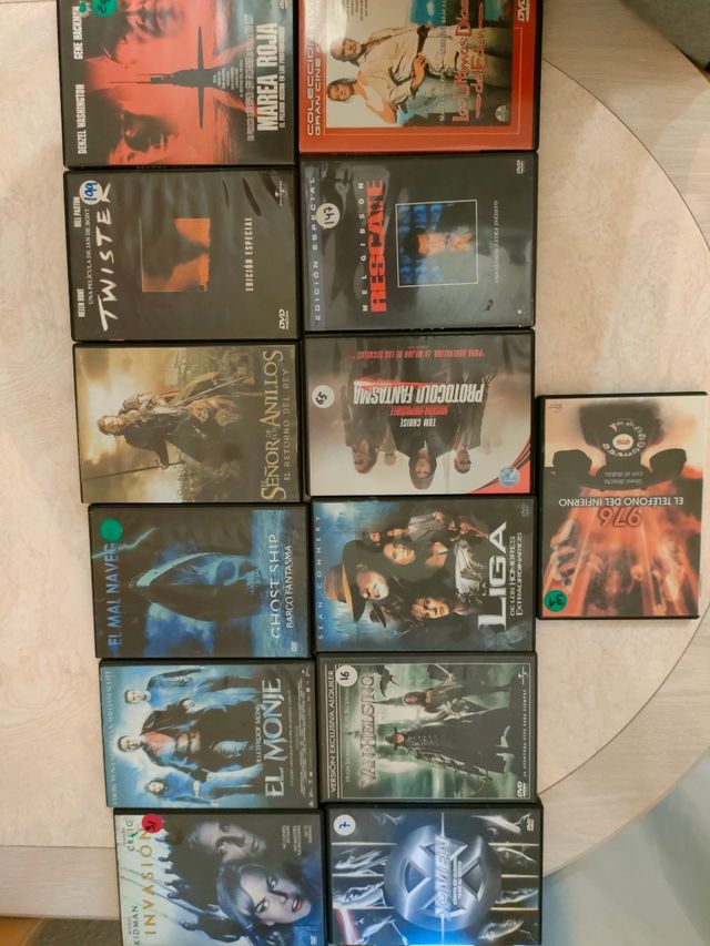 Colección de películas DVD