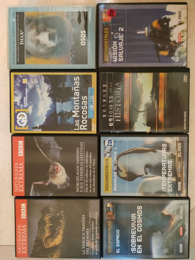 Colección de películas DVD