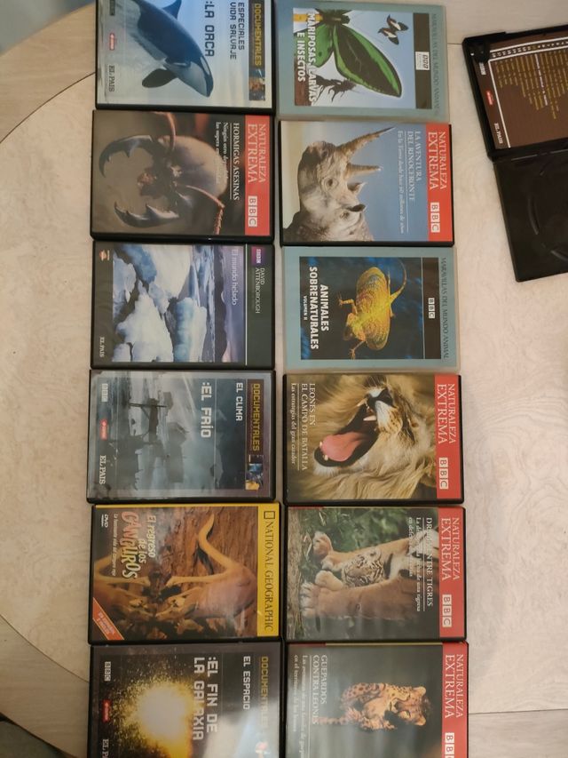 Colección de películas DVD