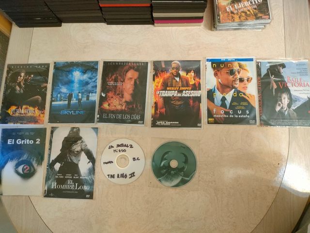 Colección de películas DVD