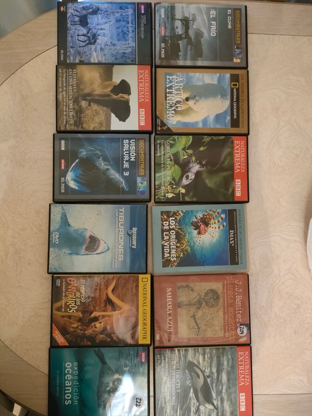 colección documentales naturaleza.