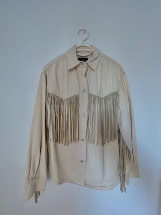 Chaqueta flecos