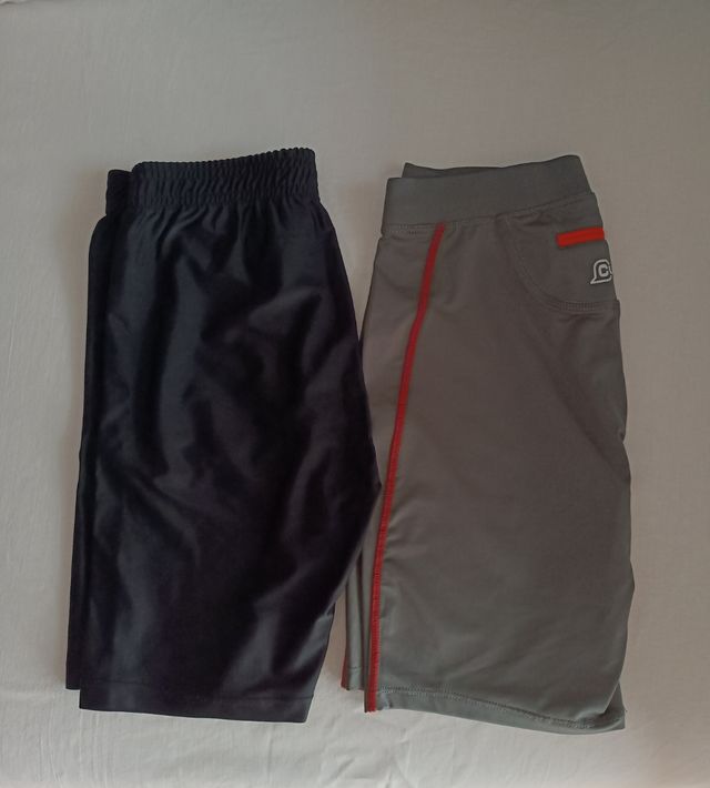 Lote 2 pantalón corto deporte