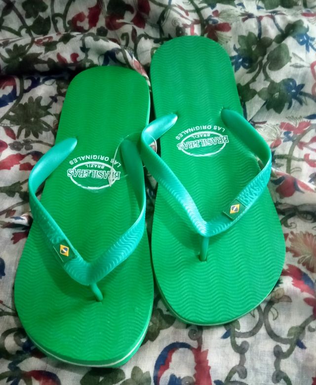 Chanclas Brasileras 39/40 Verdes